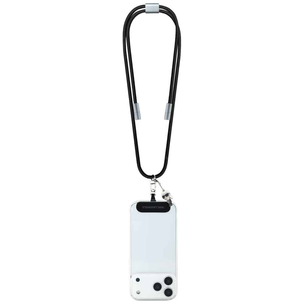 Karl Lagerfeld Λουράκι Κινητού Cbdy Ikonik Charm - Μαύρο - Image 2