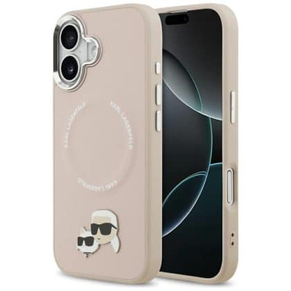 Karl Lagerfeld Karl & Choupette - θήκη για Apple iPhone 17 - Ροζ