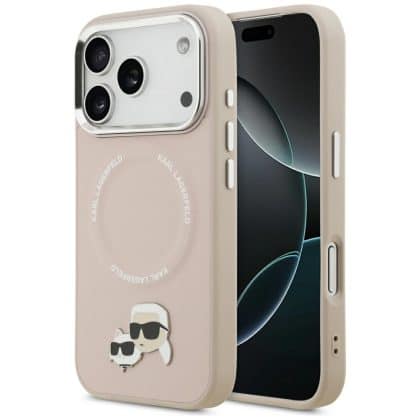Karl Lagerfeld Karl & Choupette - θήκη για Apple iPhone 17 Pro - Ροζ