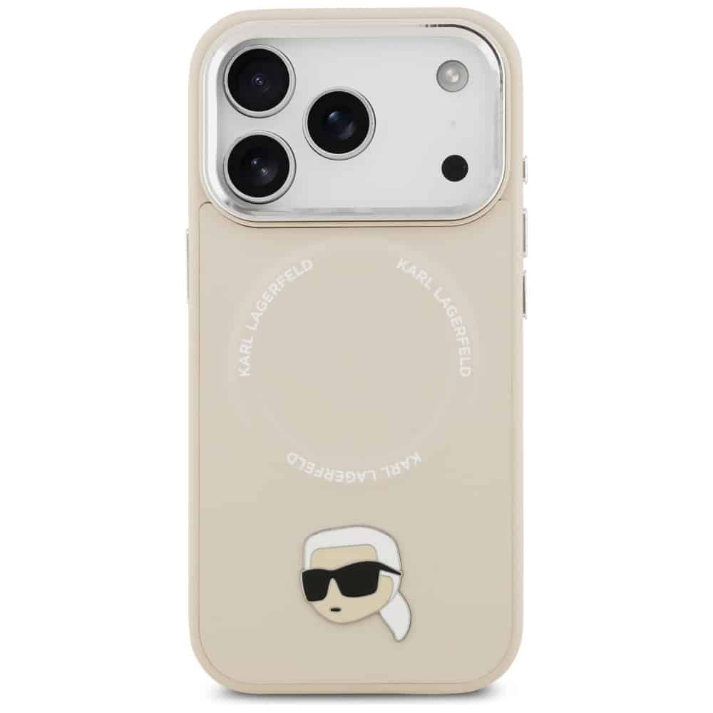 Θήκη Karl Lagerfeld Karl Pin Magsafe Για iPhone 17 Pro Σε Μπεζ - Image 3