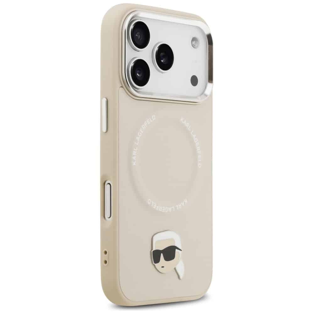 Θήκη Karl Lagerfeld Karl Pin Magsafe Για iPhone 17 Pro Σε Μπεζ - Image 4