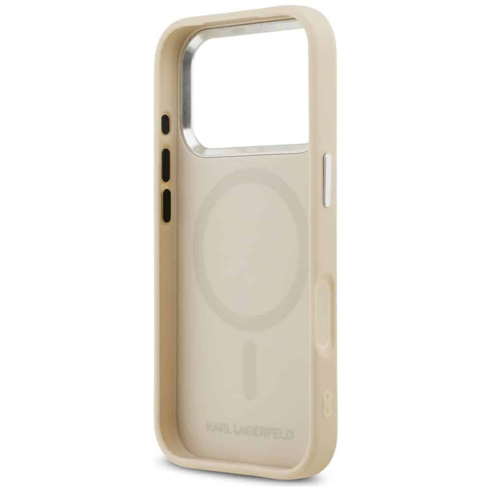 Θήκη Karl Lagerfeld Karl Pin Magsafe Για iPhone 17 Pro Σε Μπεζ - Image 7