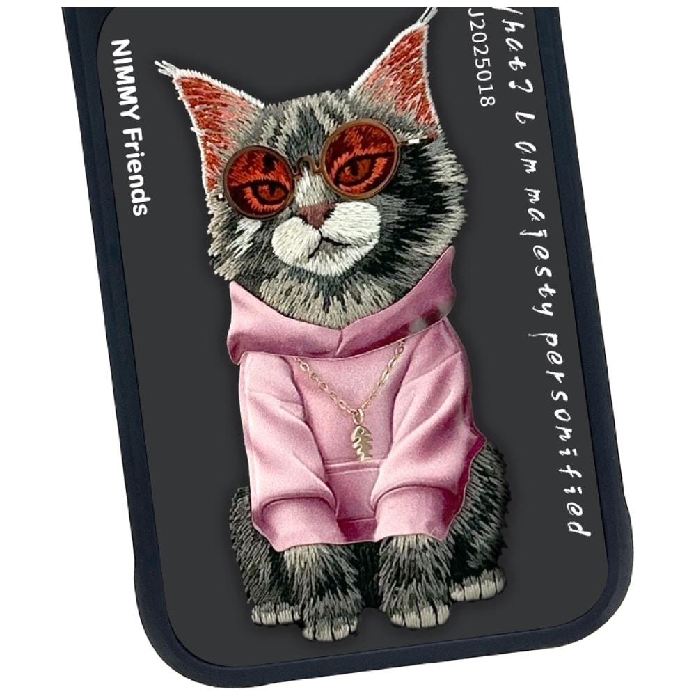Nimmy Glasses Cool Cat - θήκη για Apple iPhone 17 Pro Max - Μαύρο - Image 5
