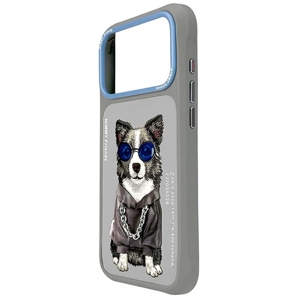 Nimmy Glasses Cool Dog - θήκη για Apple iPhone 17 Pro Max - Γκρι - Image 3