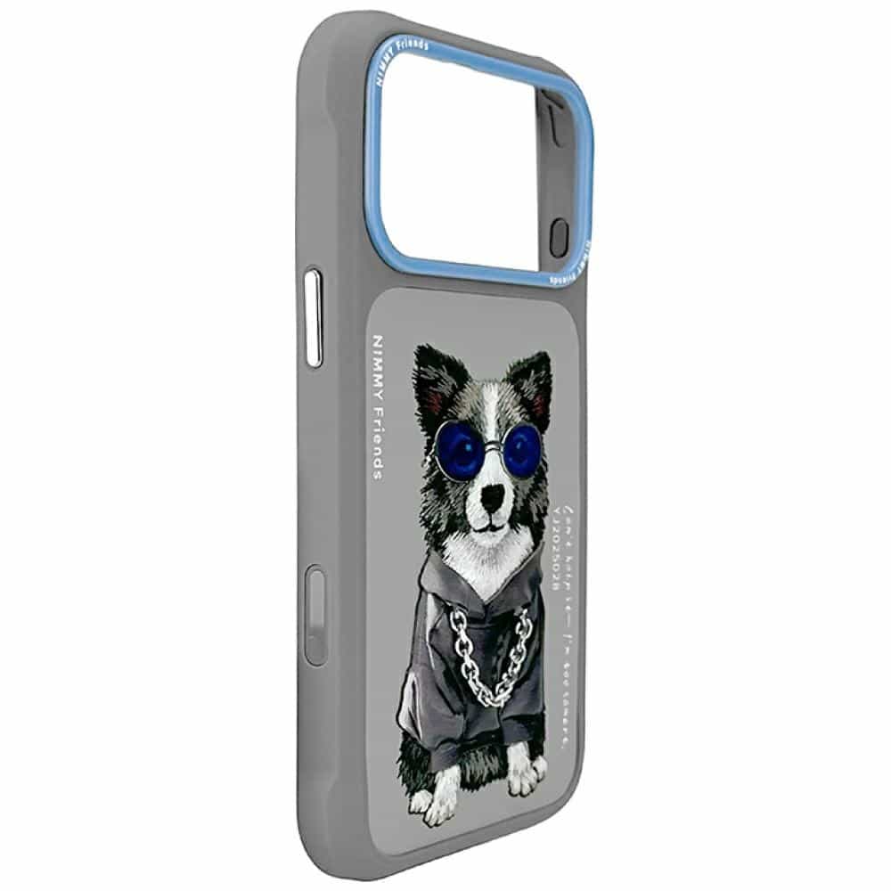 Nimmy Glasses Cool Dog - θήκη για Apple iPhone 17 Pro Max - Γκρι - Image 6