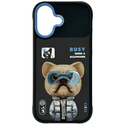 Θήκη Nimmy Cool&cute 2.0 Σκύλος Για iPhone 17 Μαύρη