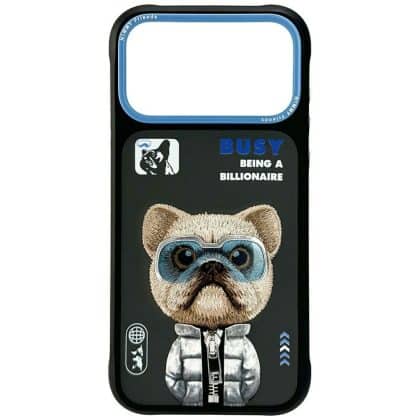 Θήκη Nimmy Cool&cute 2.0 Σκύλος Για iPhone 17 Pro Max Μαύρη