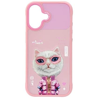Nimmy Cool&Cute 2.0 Cat - θήκη για Apple iPhone 17 - Ροζ