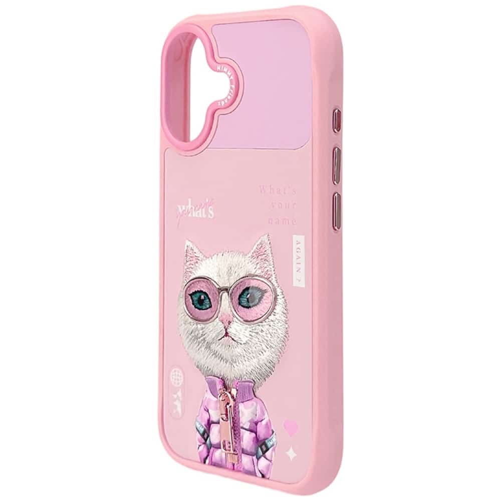 Nimmy Cool&Cute 2.0 Cat - θήκη για Apple iPhone 17 - Ροζ - Image 5