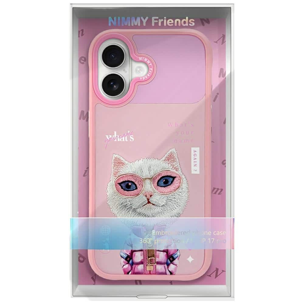 Nimmy Cool&Cute 2.0 Cat - θήκη για Apple iPhone 17 - Ροζ - Image 7