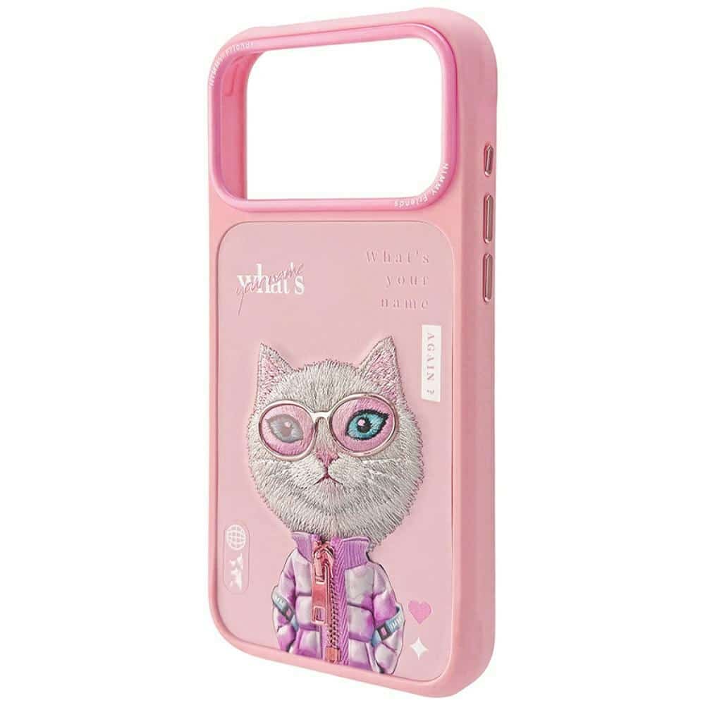 Nimmy Cool&Cute 2.0 Cat - θήκη για Apple iPhone 17 Pro Max - Ροζ - Image 6