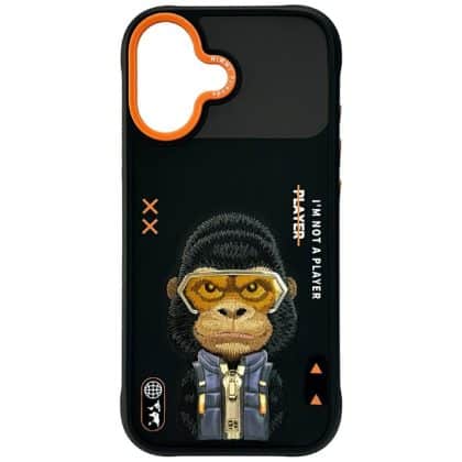 Θήκη Nimmy Cool&cute 2.0 Gorilla Για iPhone 17 Μαύρη