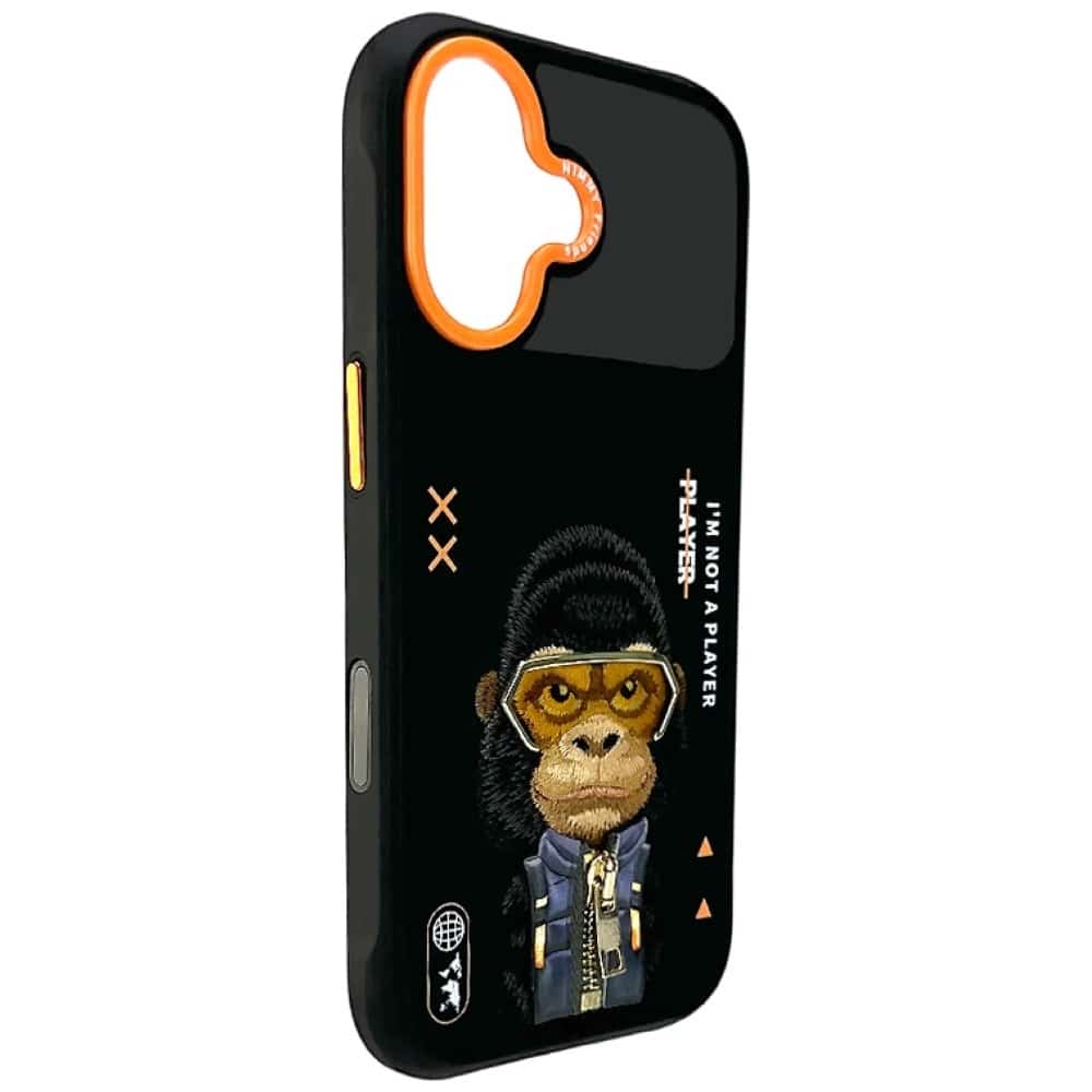 Θήκη Nimmy Cool&cute 2.0 Gorilla Για iPhone 17 Μαύρη - Image 5