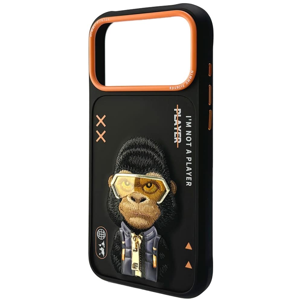 Θήκη Nimmy Cool&cute 2.0 Gorilla Για iPhone 17 Pro Μαύρη - Image 3