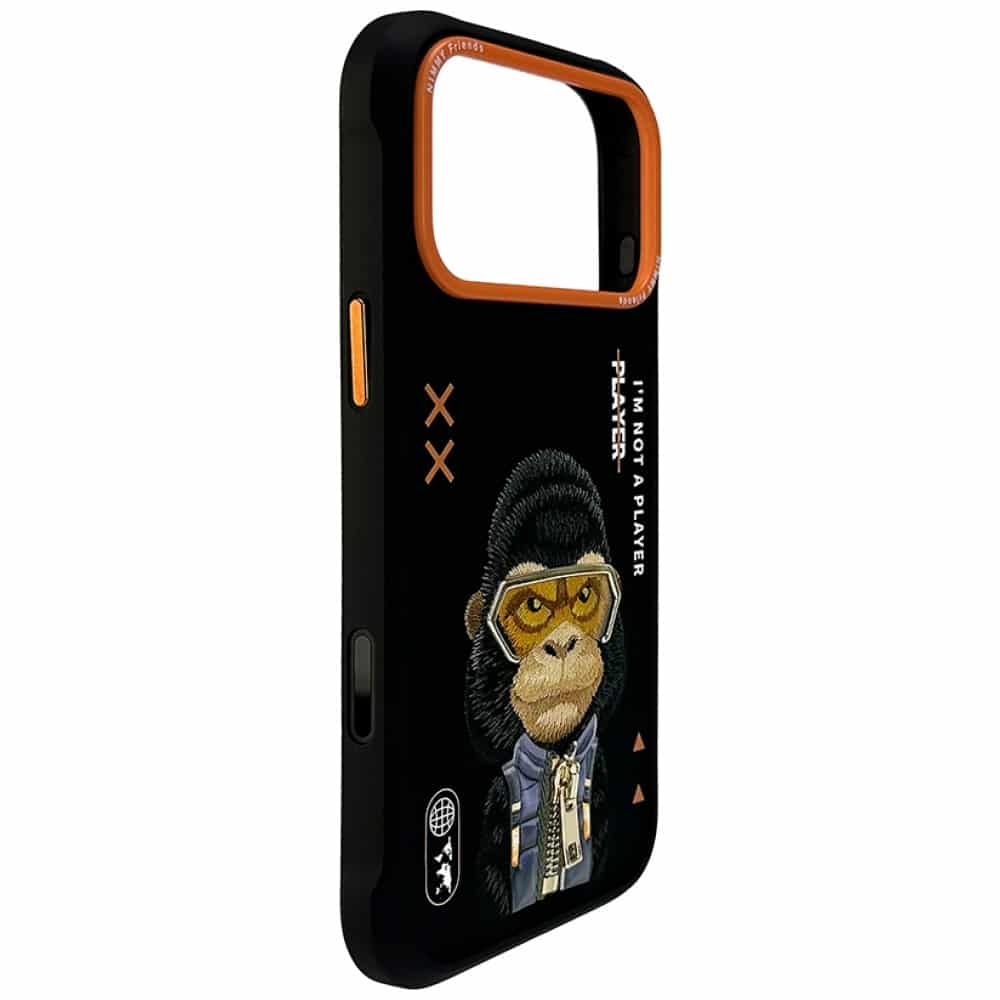 Θήκη Nimmy Cool&cute 2.0 Gorilla Για iPhone 17 Pro Max Μαύρη - Image 3