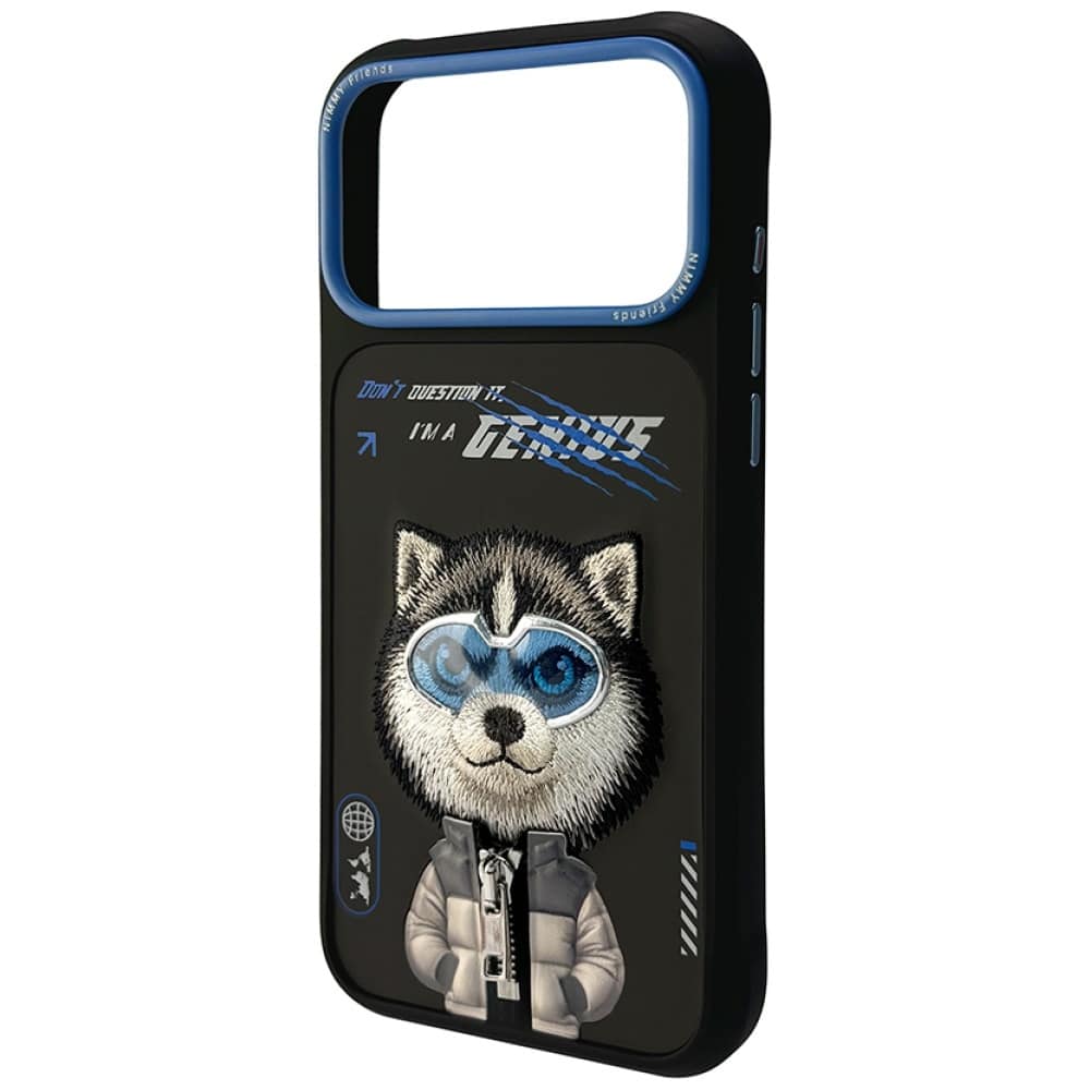 Θήκη Nimmy Cool&cute 2.0 Wolf Για iPhone 17 Pro Μαύρη - Image 3