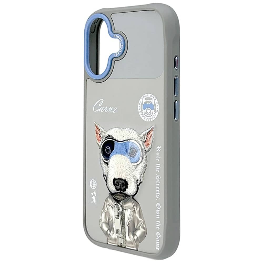 Θήκη Nimmy Cool&cute 2.0 Σκύλος Για iPhone 17 Γκρι - Image 5