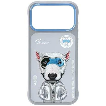 Nimmy Cool&Cute 2.0 Σκύλος - θήκη για Apple iPhone 17 Pro Max - Γκρι