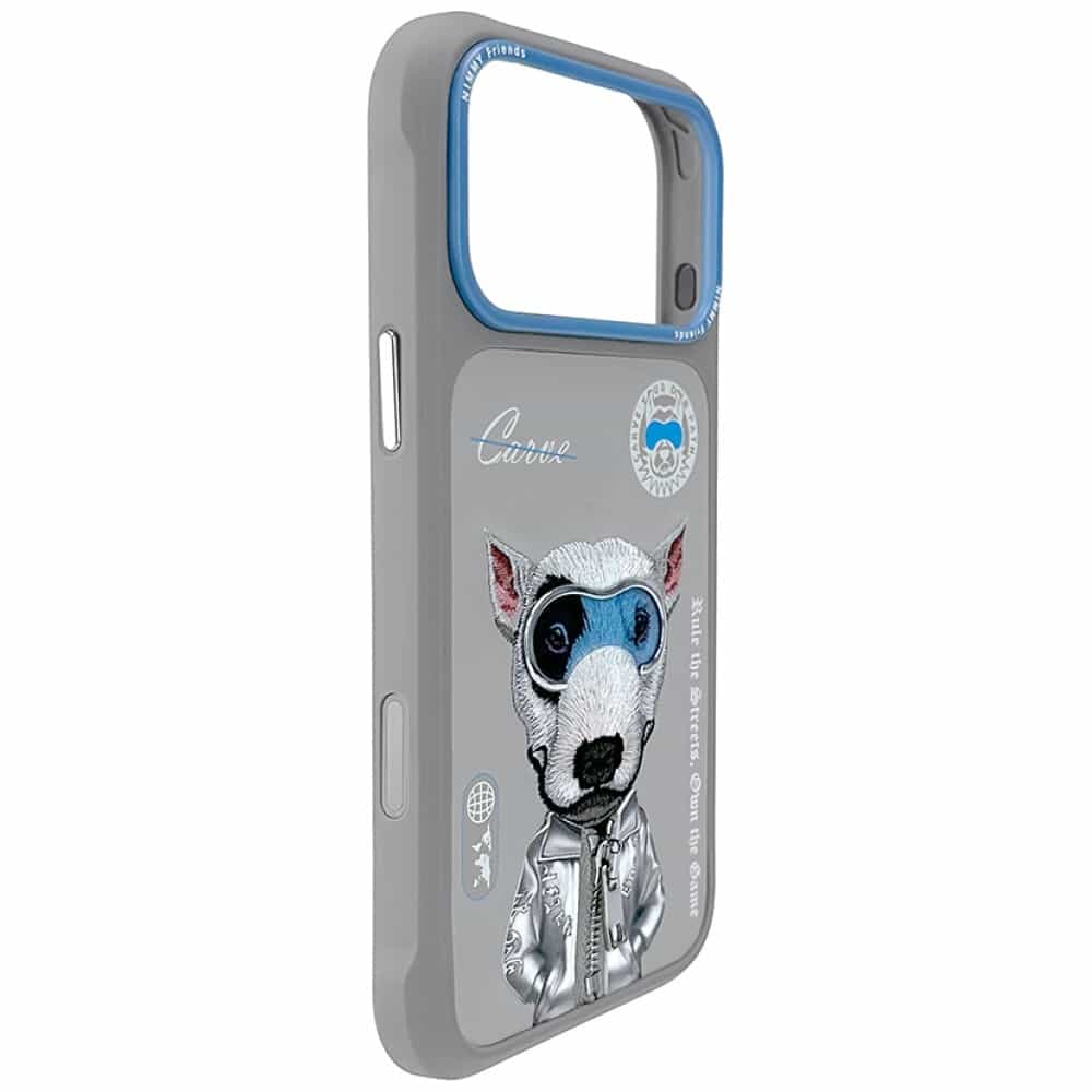 Nimmy Cool&Cute 2.0 Σκύλος - θήκη για Apple iPhone 17 Pro Max - Γκρι - Image 3