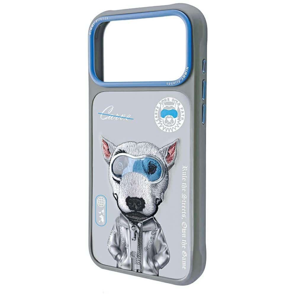 Nimmy Cool&Cute 2.0 Σκύλος - θήκη για Apple iPhone 17 Pro Max - Γκρι - Image 6