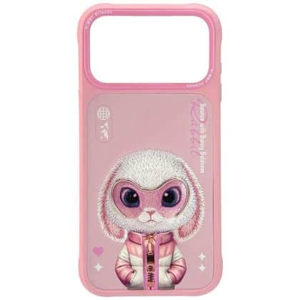 Θήκη Nimmy Cool&cute 2.0 Rabbit Για iPhone 17 Pro Max Ροζ