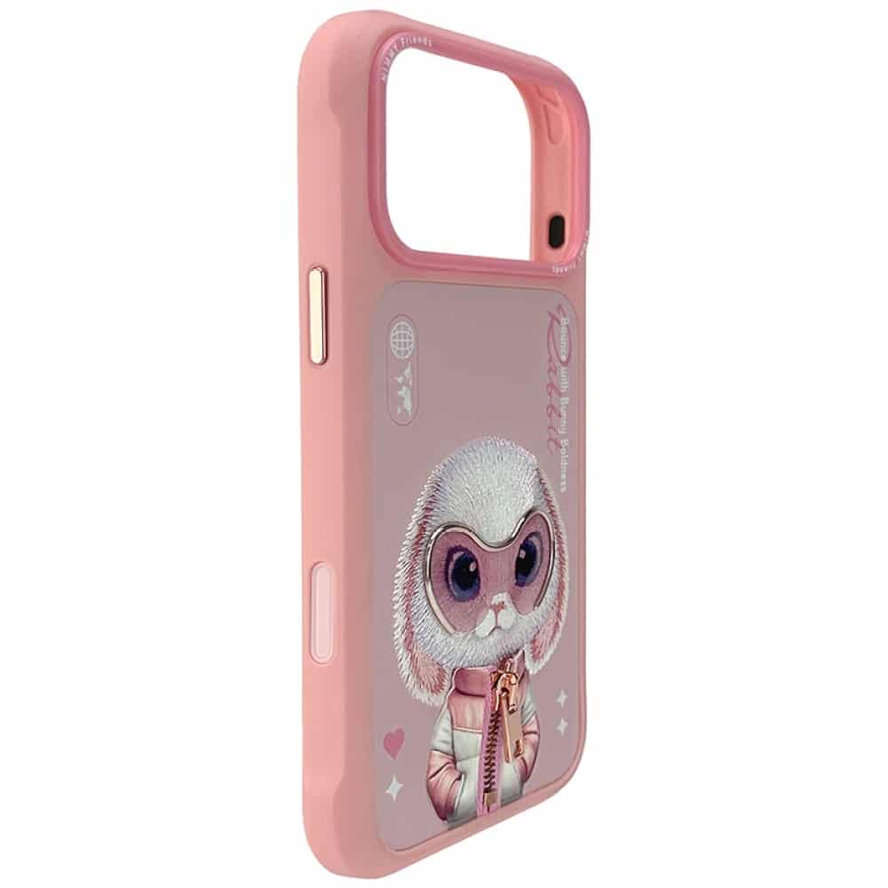 Θήκη Nimmy Cool&cute 2.0 Rabbit Για iPhone 17 Pro Max Ροζ - Image 2
