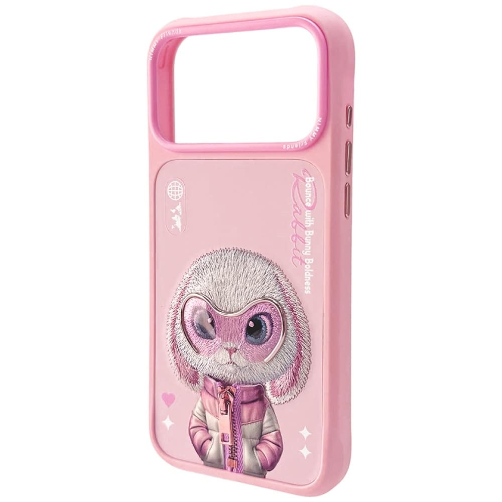 Θήκη Nimmy Cool&cute 2.0 Rabbit Για iPhone 17 Pro Max Ροζ - Image 5