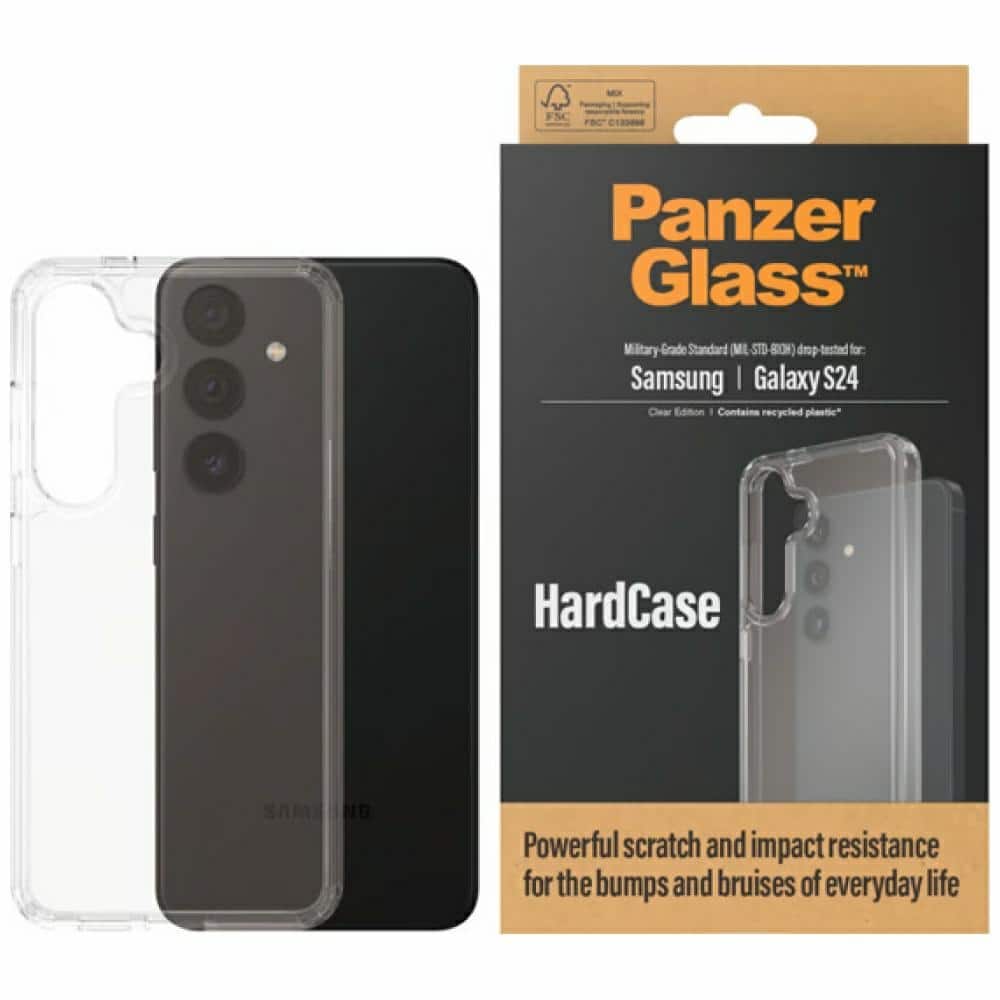 Panzerglass Hardcase Samsung Galaxy S24 (s921) - Διαφανής Θήκη Στρατιωτικών Προδιαγραφών - Image 3