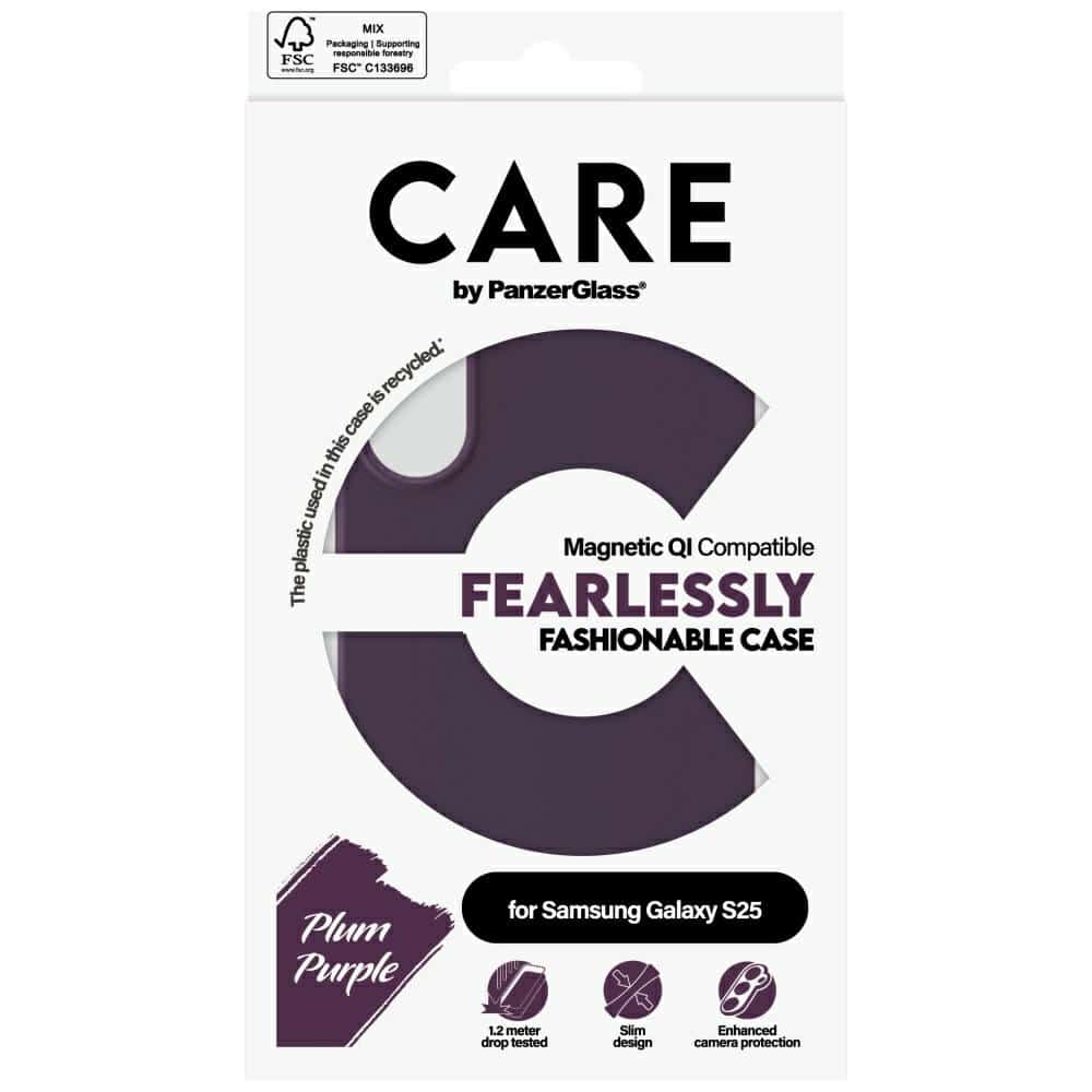 PanzerGlass CARE - θήκη για Samsung Galaxy S25 - Μωβ - Image 4