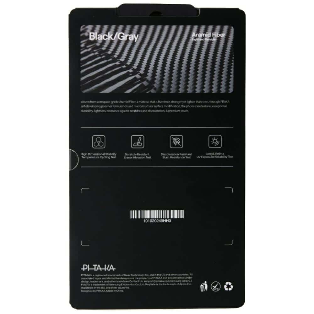 Θήκη Pitaka Ultra-Slim Magsafe Για Samsung Galaxy Z Fold7 Μαύρη Γκρι - Image 8