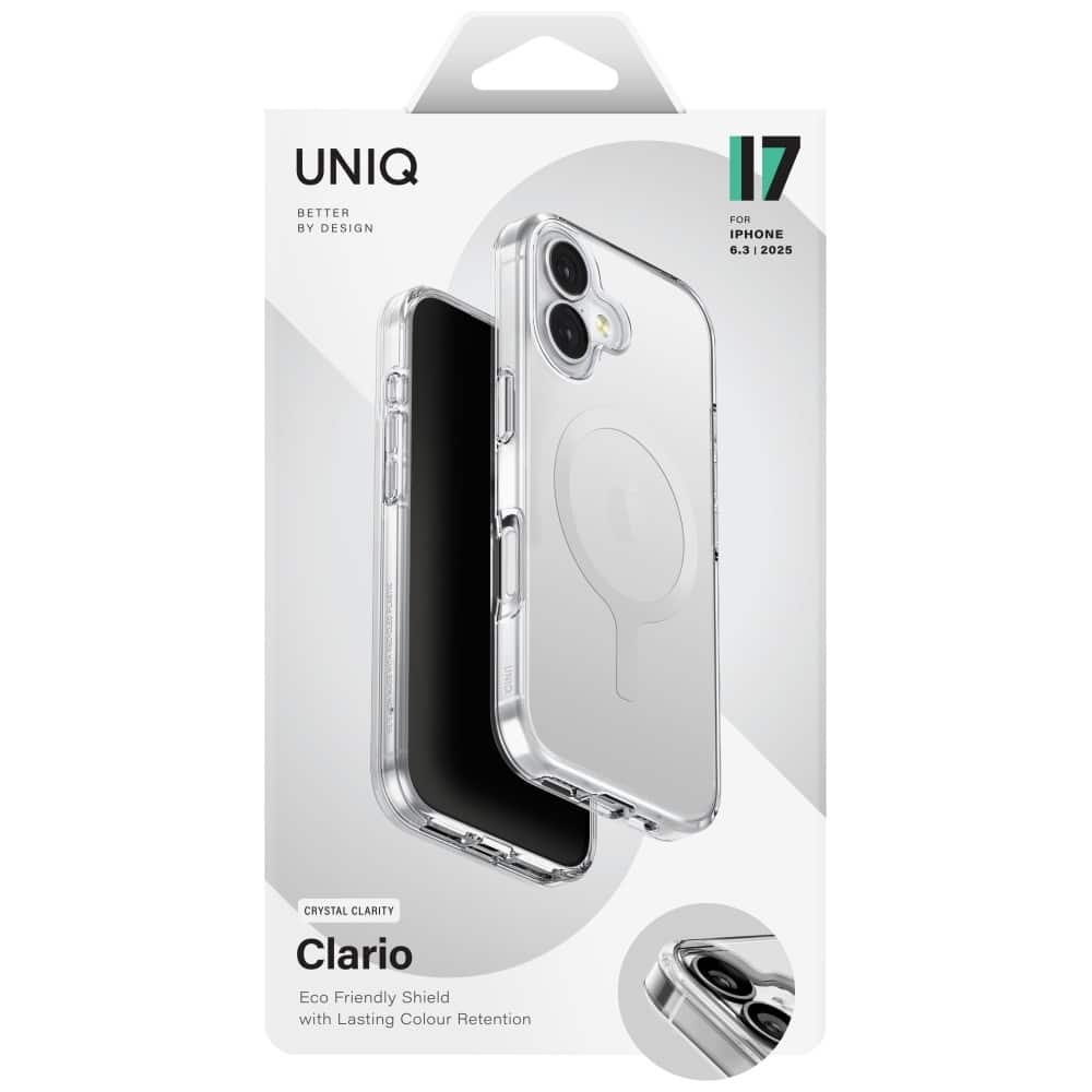 UNIQ Clario - θήκη για Apple iPhone 17 - Διάφανο - Image 6