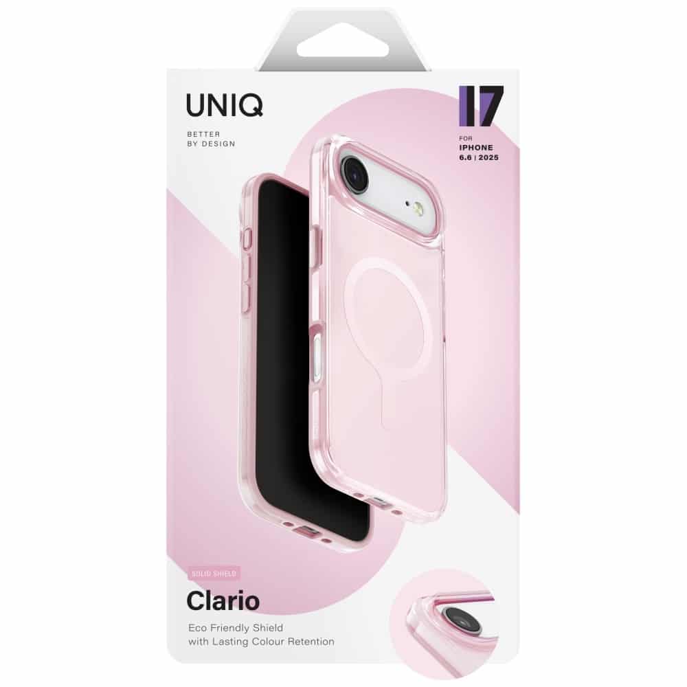 UNIQ Clario Magclick Charging - θήκη για Apple iPhone Air - Ροζ - Image 6