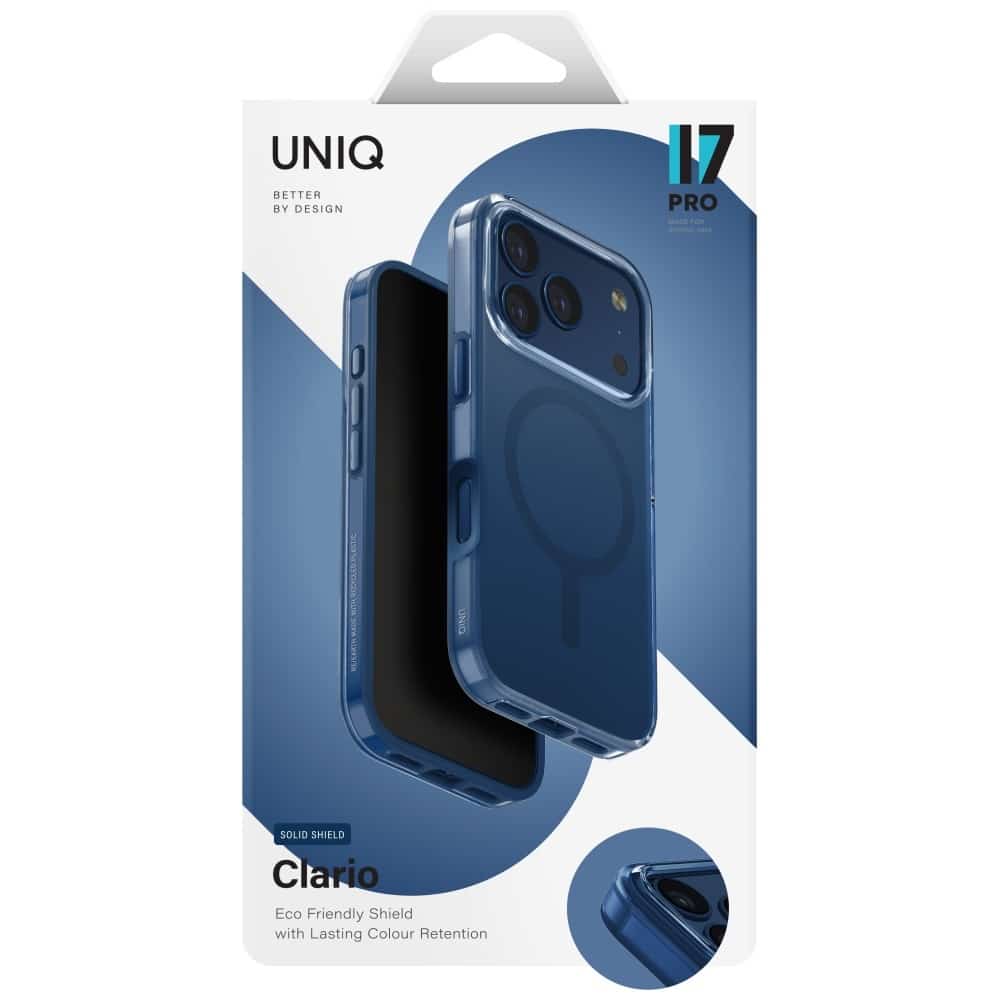 UNIQ Clario Magclick Charging - θήκη για Apple iPhone 17 Pro - Μπλε - Image 4