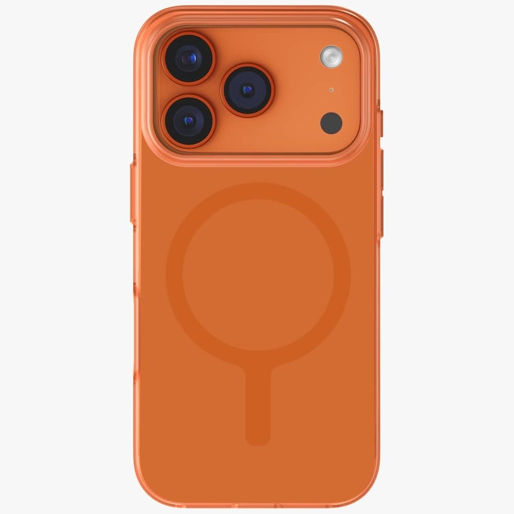 UNIQ Clario Magclick Charging - θήκη για Apple iPhone 17 Pro - Πορτοκαλί - Image 2