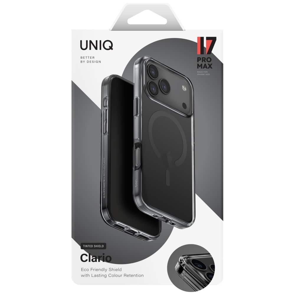 UNIQ Clario - θήκη για Apple iPhone 17 Pro Max - Μαύρο - Image 5