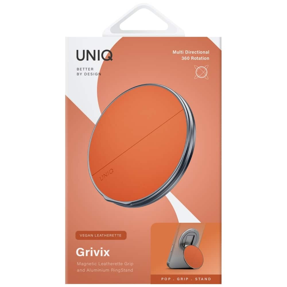 Μαγνητική Βάση Uniq Grivix Classic 360 Mount&grip Stand Πορτοκαλί - Image 4