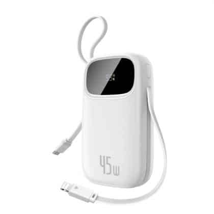 Powerbank Baseus Enerfill Fc31, 20000mah, 45w, Qc + Pd, White E0028d01