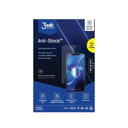 3mk – Αντικραδασμική μεμβράνη - Anti-Shock (+ Σετ τοποθέτησης)