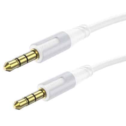 3.5mm To 3.5mm Audio Καλώδιο Borofone Bl19 Creator, 1m, White
