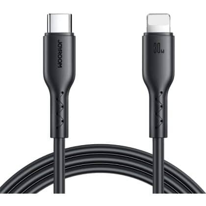 USB-C To Lightning Καλώδιο Joyroom Sa26-Cl3, 30w, 3a, 1m, Black