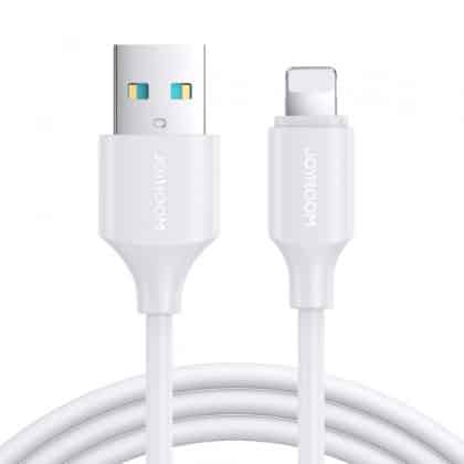 USB-A To Lightning Καλώδιο Joyroom Long-Lasting Series A9, 18w, 2.4a, 1m, White