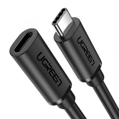 USB-C Extension Καλώδιο Ugreen Us353, 1m, Black