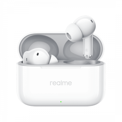Realme Buds T200, Snowy White