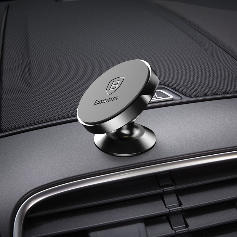 Baseus Small Ears Series Universal Magnetic Car Mount Phone Holder for Dashboard Μαύρο (SUER-B01) - Image 6