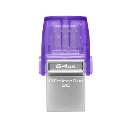 Μονάδα Flash USB-A 3.2 / USB-C Kingston microDuo 3C, 64Gb DTDUO3CG3/64GB