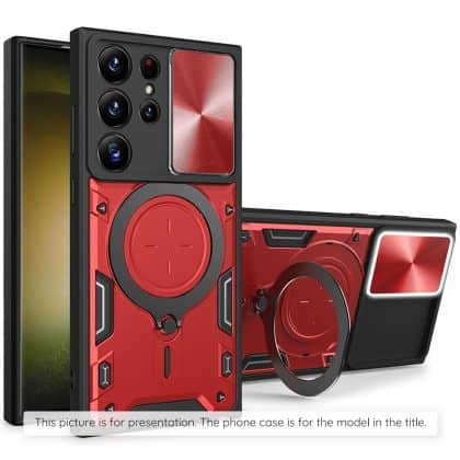 Techsuit CamGuard Pro - θήκη για Motorola Moto G06 - Κόκκινο