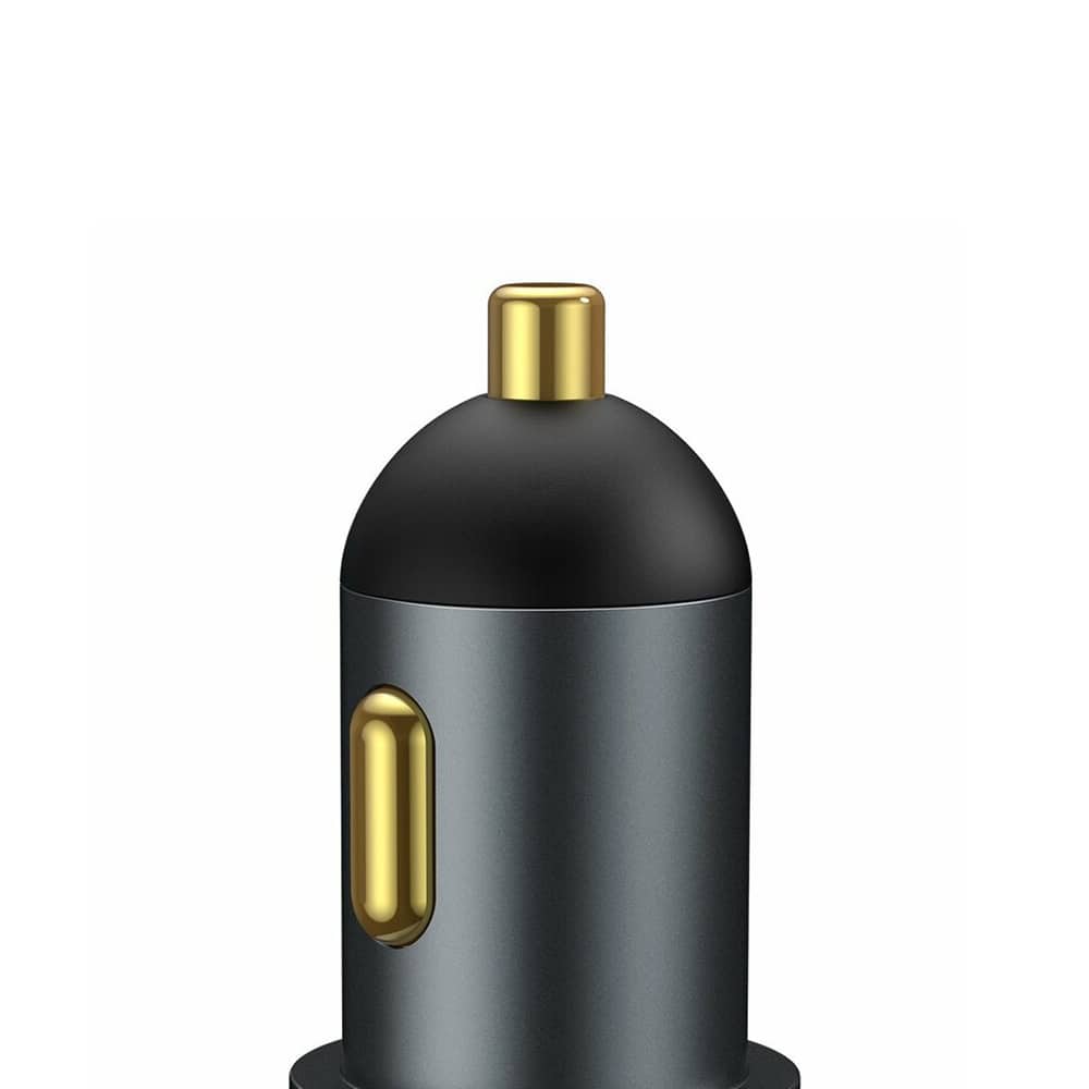 Baseus Share Together USB / USB Type C / cigarette lighter socket car charger 120W Quick Charge Power Delivery gray (CCBT-C0G) - Image 3