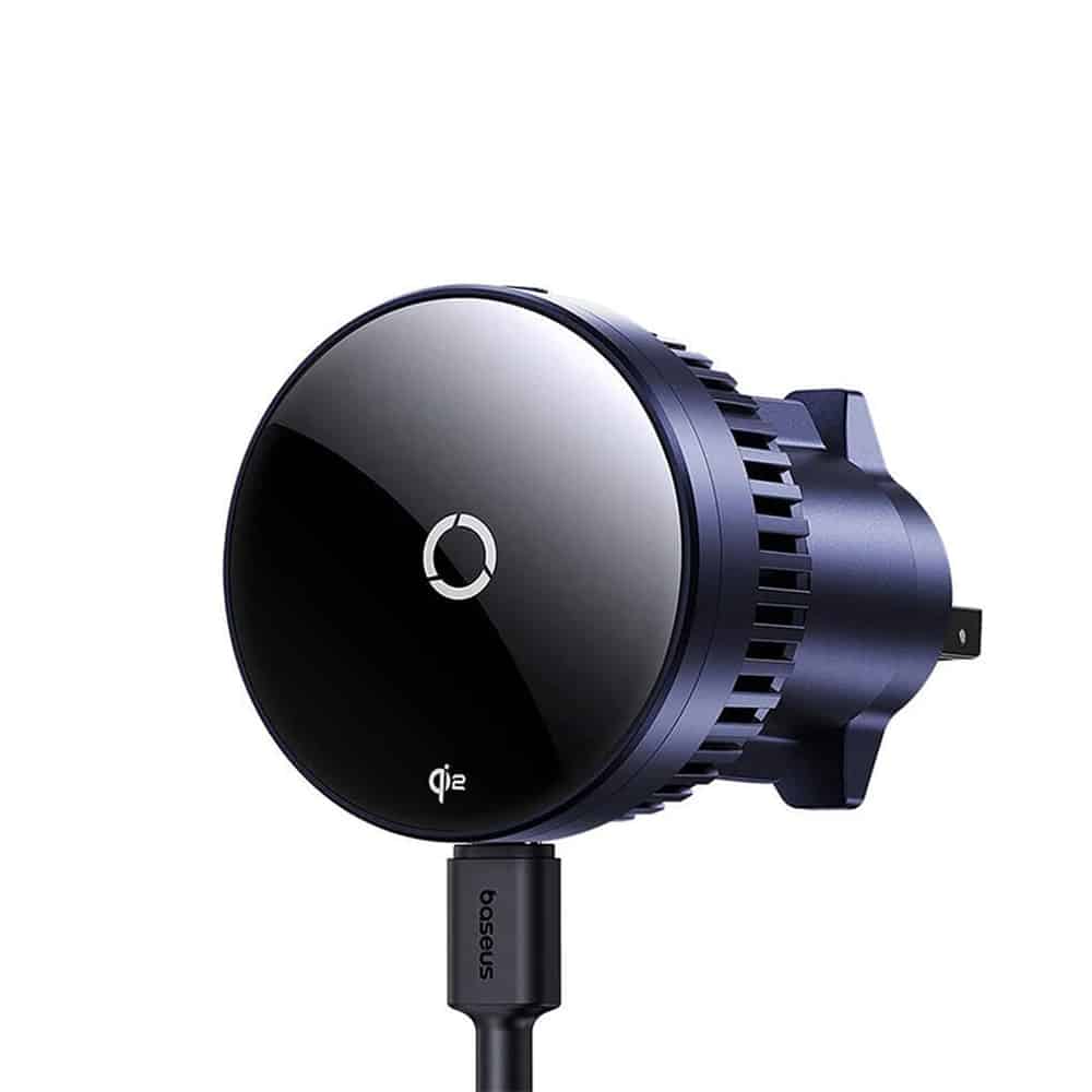 Baseus MagPro BS-CW04 αυτοκινητική βάση με ασύρματο φορτιστή Qi2.0 15W για αεραγωγό - μαύρο - Image 2