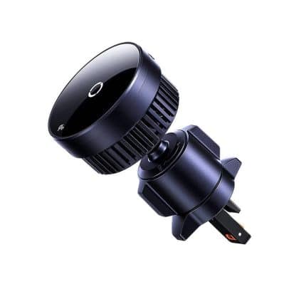 Baseus MagPro BS-CW04 αυτοκινητική βάση με ασύρματο φορτιστή Qi2.0 15W για αεραγωγό - μαύρο