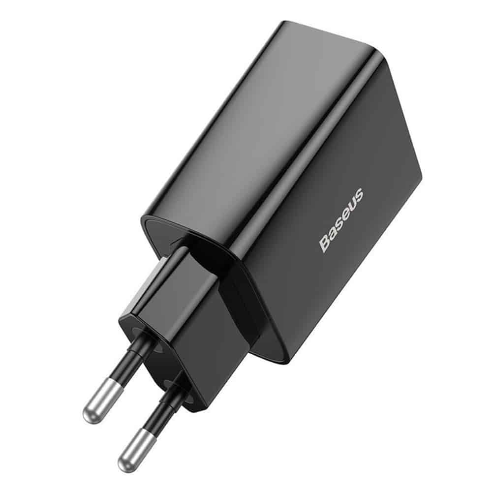 Baseus Φορτιστής Speed Mini USB-C, PD, 3A, 20W (Μαύρο) - Image 2
